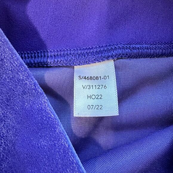 Athleta Elation Velvet Flare Pant Purple Small - Picture 9 of 14
